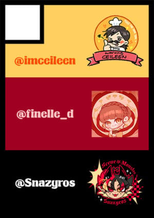 warungCeileen X Finelle X Snazyros circle cut